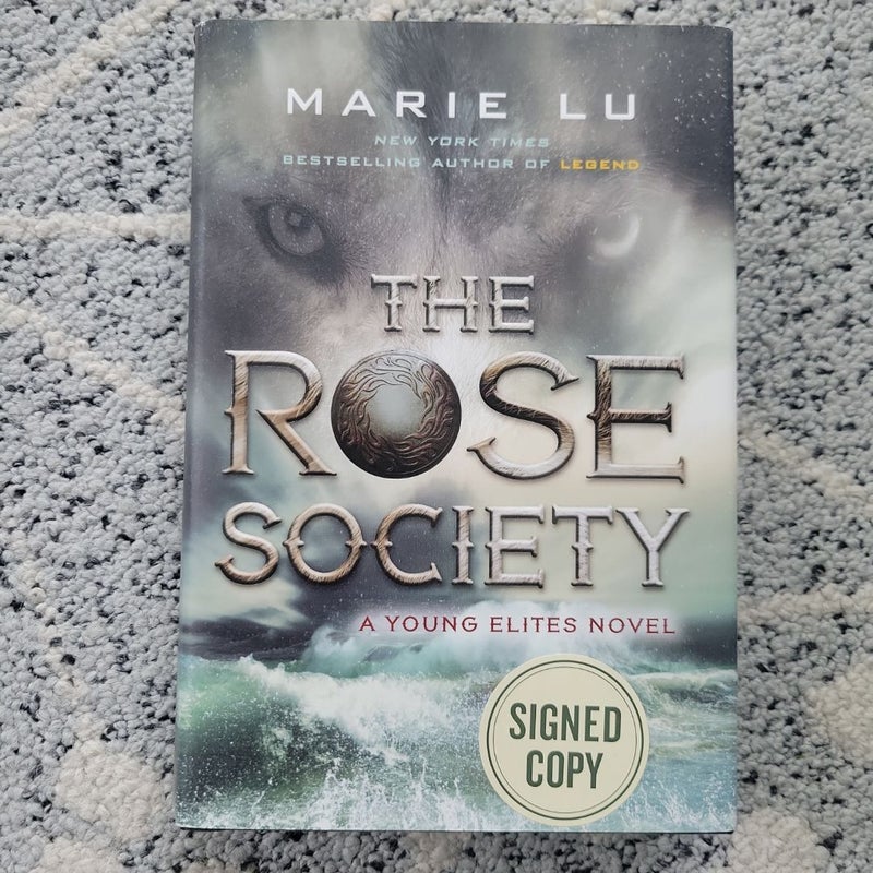 Signed Copy of The Rose Society 