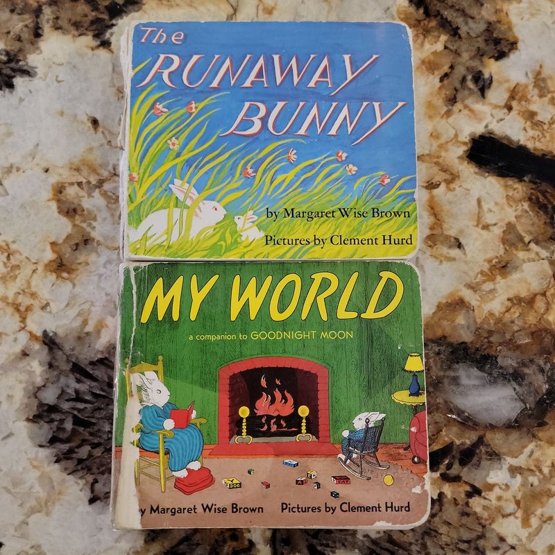 My World Board Book - A Companion to Goodnight Moon, The runaway Bunny
