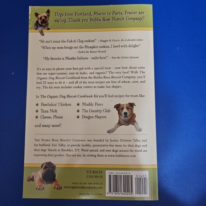 Organic Dog Biscuit Cookbook