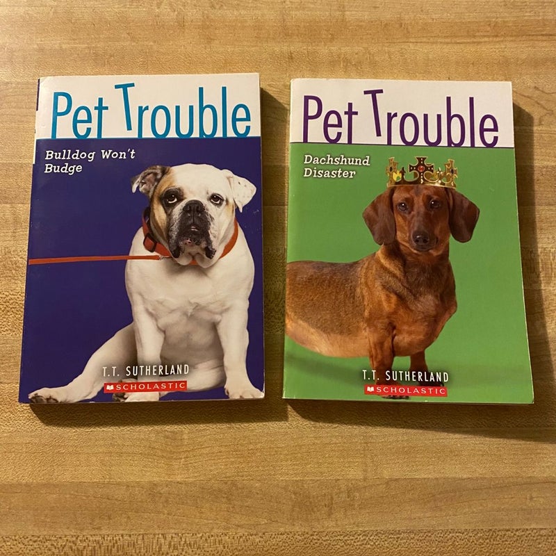 Pet Trouble Books Set of Two