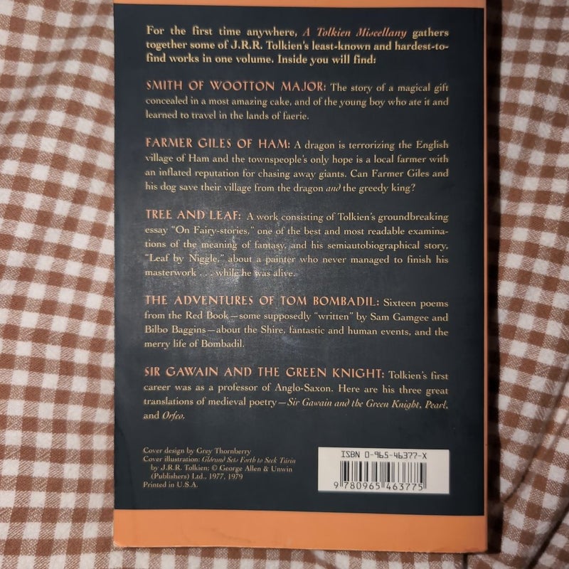 A Tolkien Miscellany 