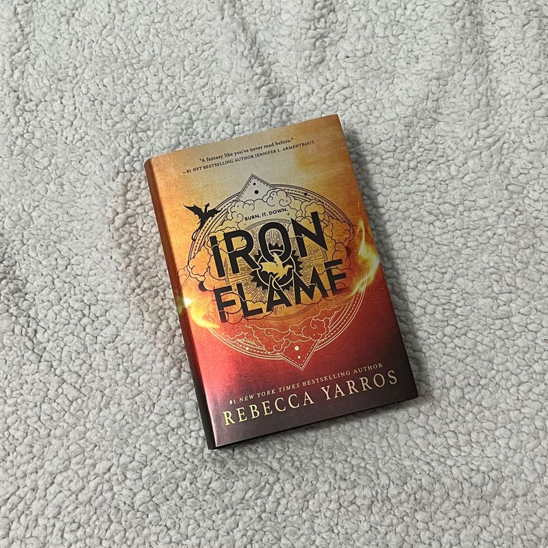 Iron Flame (Black Sprayed Edges)