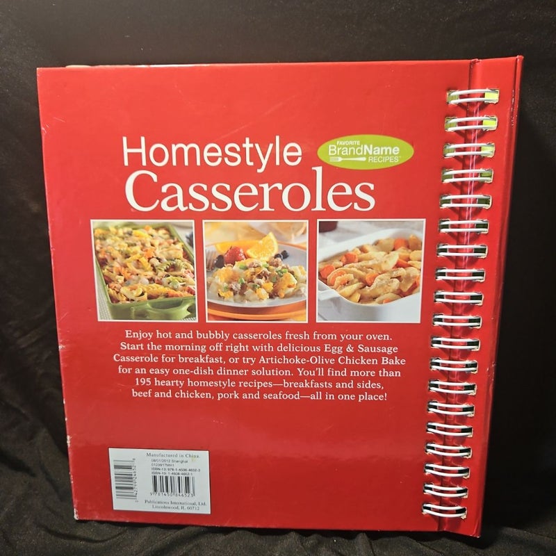 Homestyle Casseroles