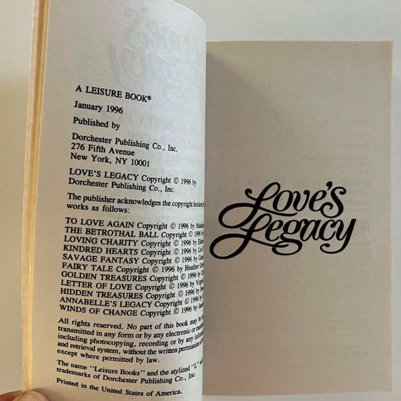 Love’s Legacy