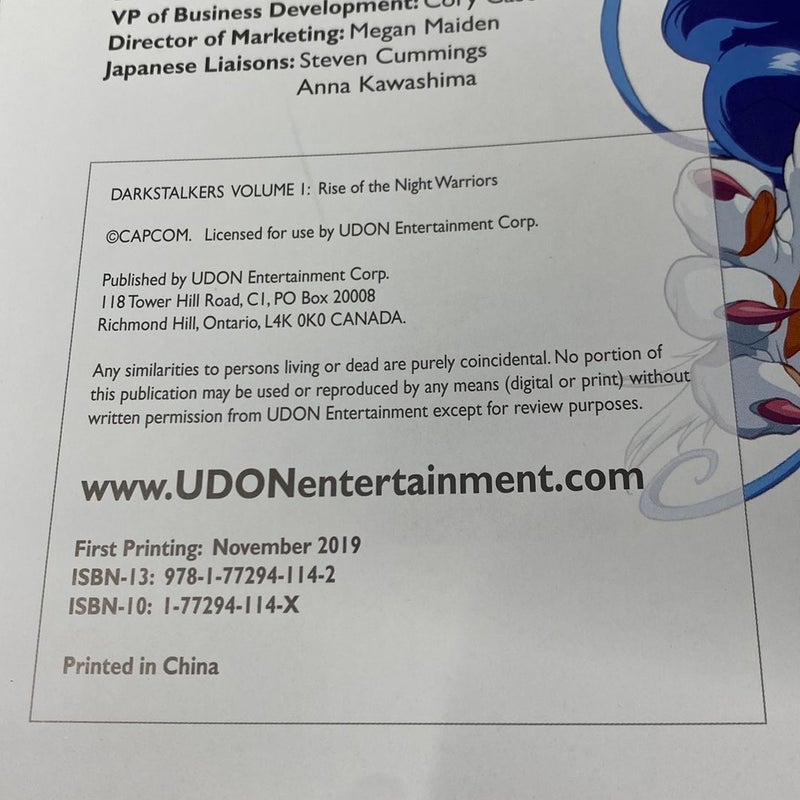 Darkstalkers: Rise of the Night Warriors