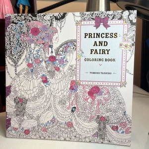 Princess and Fairy Coloring Book