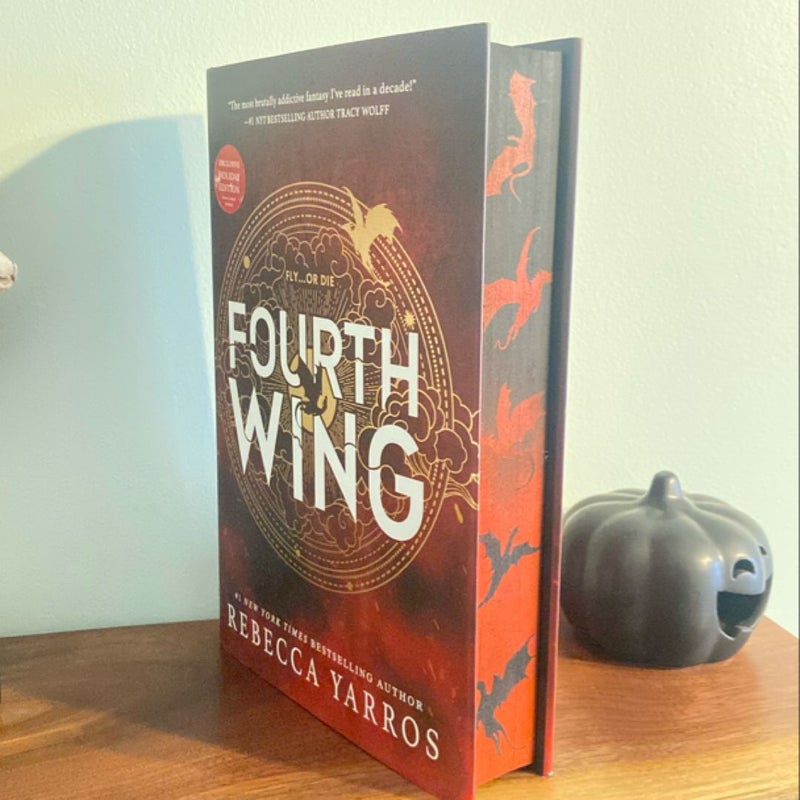 Fourth Wing Holiday Edition- First Edition 