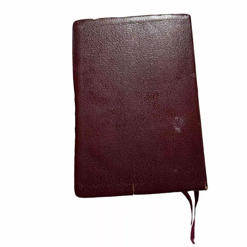 The Open Bible Edition King James Version-Burgundy Imitation Leather Cover