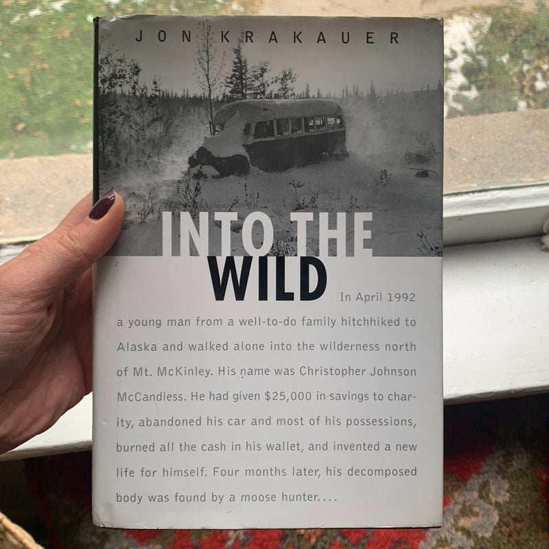 Into the Wild by Jon Krakauer, Hardcover