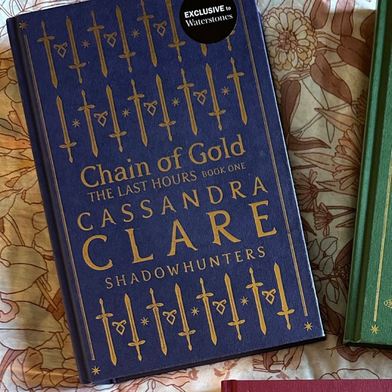 The Last Hours Series by Cassandra Clare Waterstones Edition