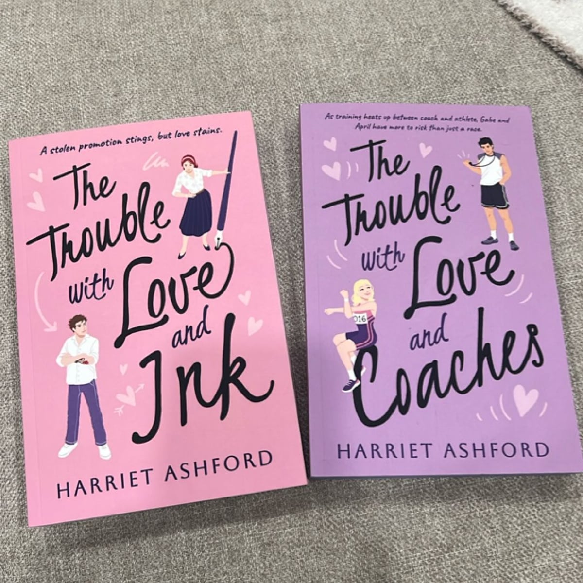 The Trouble with Love and Ink Bundle by Harriet Ashford, Paperback ...