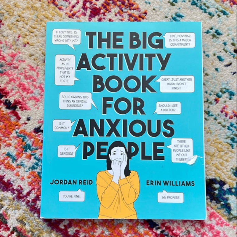 The Big Activity Book for Anxious People