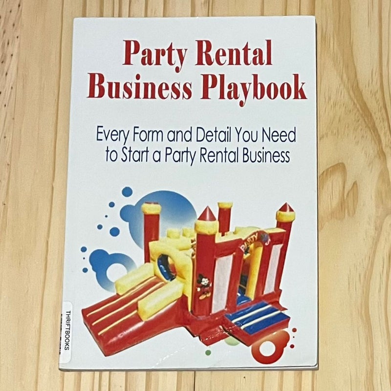 Party Rental Business Playbook