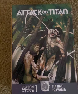 Attack on Titan Season 1 Part 2 Manga Box Set
