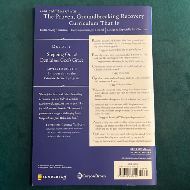 Stepping Out of Denial into Gods Grace