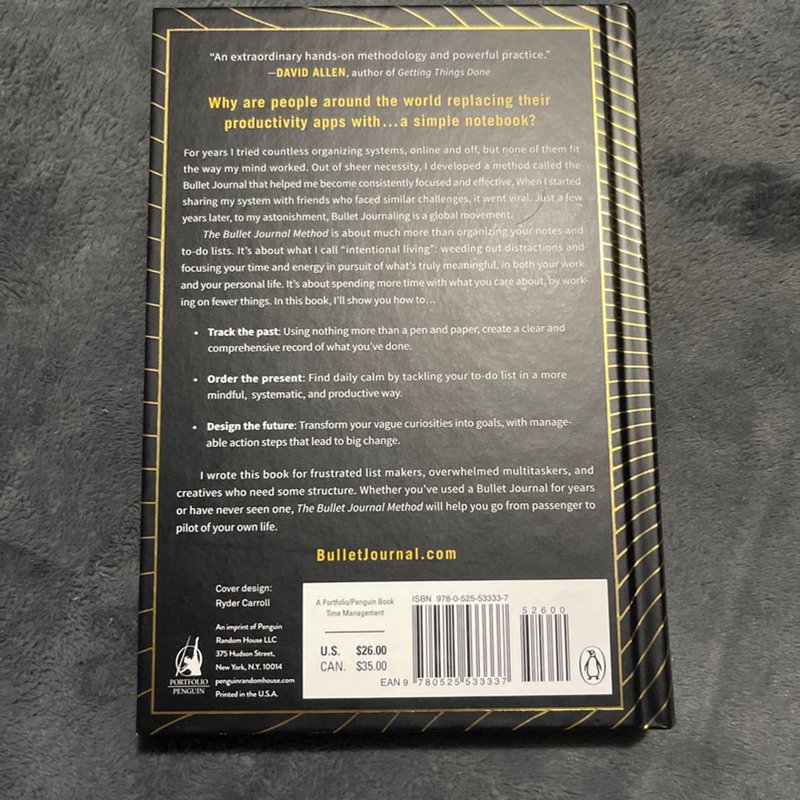 The Bullet Journal Method