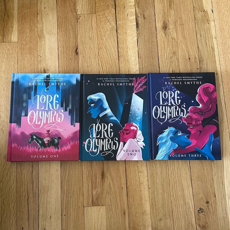 Lore Olympus Volumes 1-3