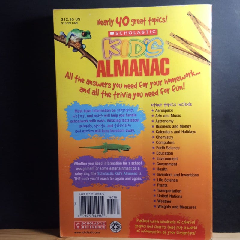 Scholastic Kid's Almanac