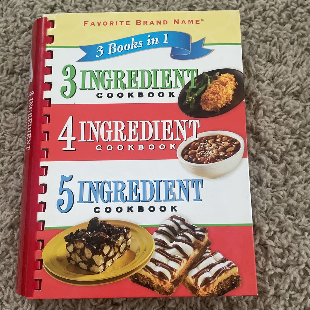 Digest 3 in 1 3-, 4-, 5-Ingredient Cookbook