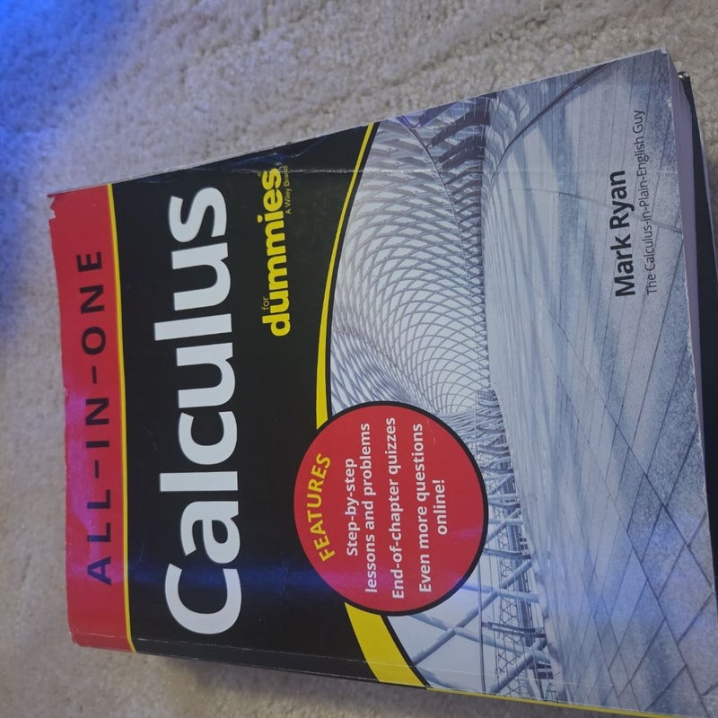 Calculus All-In-One for Dummies (+ Chapter Quizzes Online)