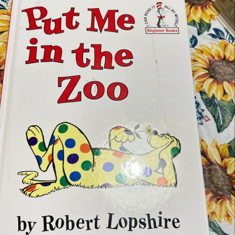 I Can Read it  Put Me in the Zoo