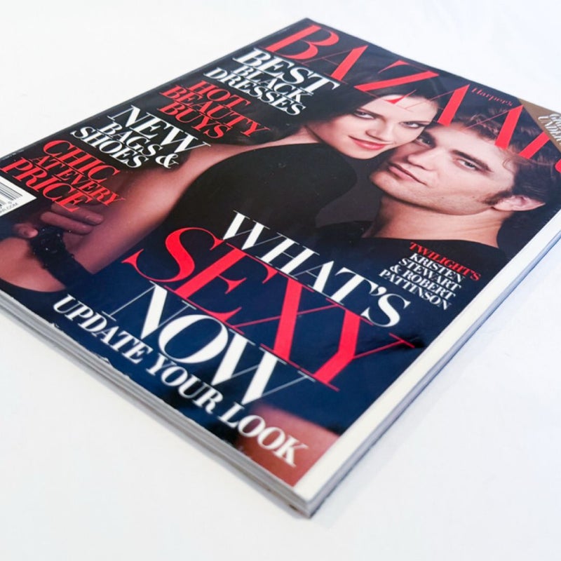 HARPER’S BAZAAR Magazine December 2009 - Twilight - Rob Pattinson & Kristen Stewart 