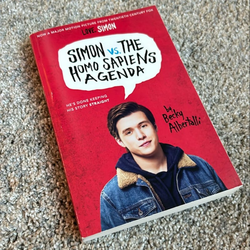 Simon vs. the Homo Sapiens Agenda Movie Tie-In Edition