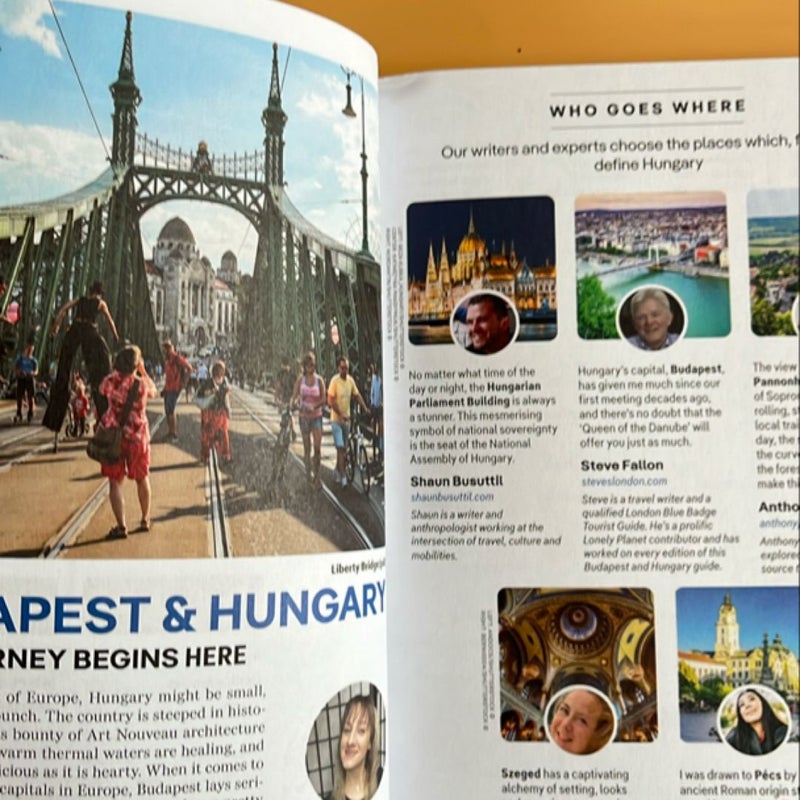 Lonely Planet Budapest and Hungary