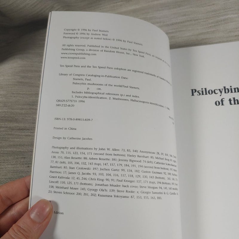 Psilocybin Mushrooms of the World