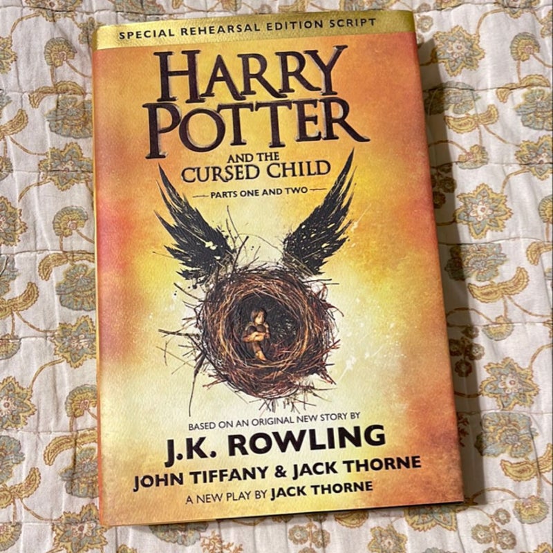 Harry Potter and the Cursed Child Parts One and Two (Special Rehearsal Edition Script)