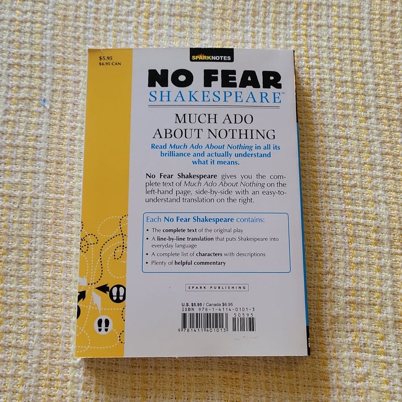 Much Ado about Nothing (No Fear Shakespeare)