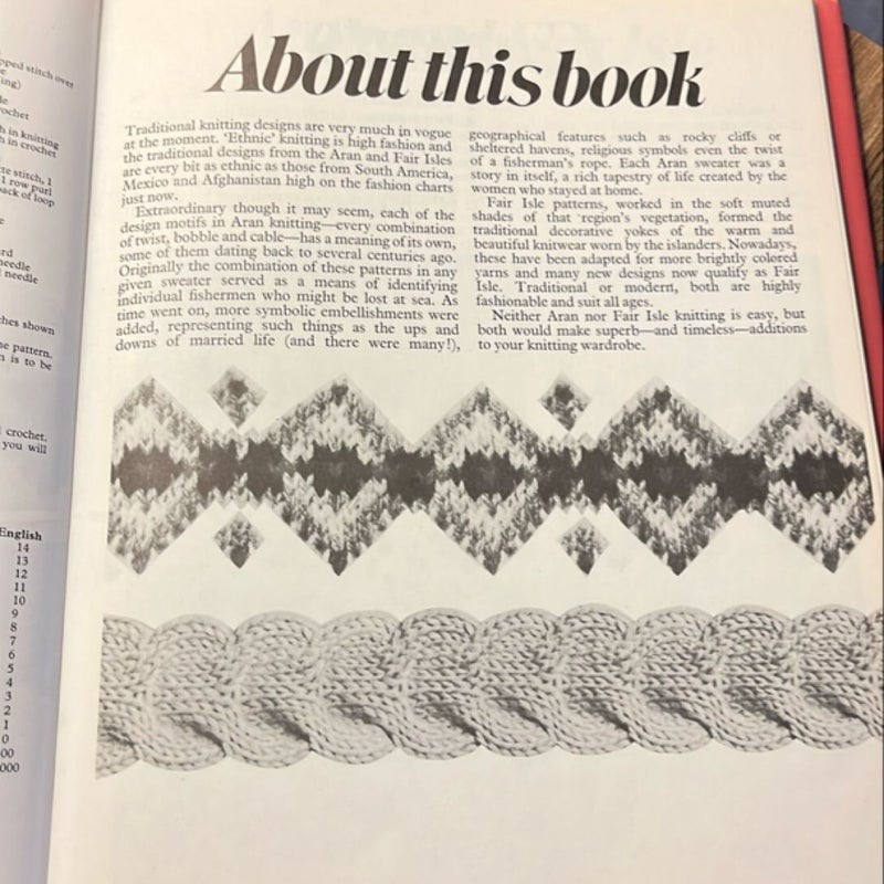 A Chartwell Guide to Aran & Fair Isle Knitting