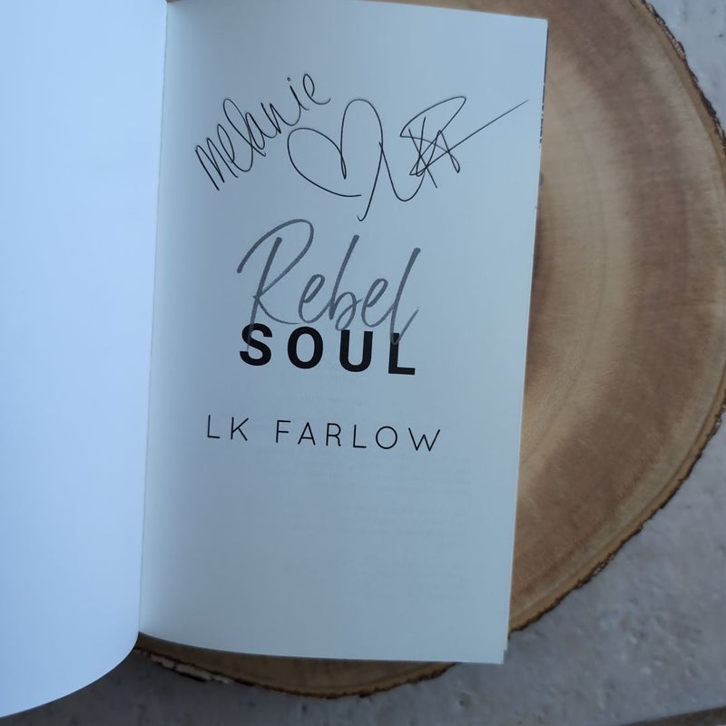 *SIGNED* Rebel Soul OOP cover 