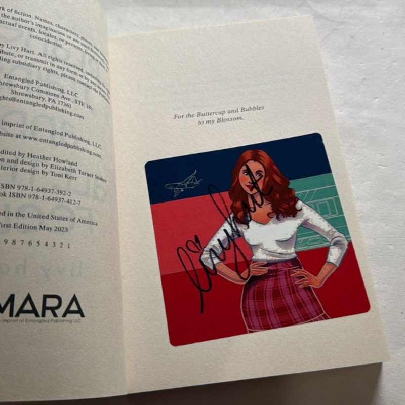 Planes, Trains, and All the Feels - signed bookplate