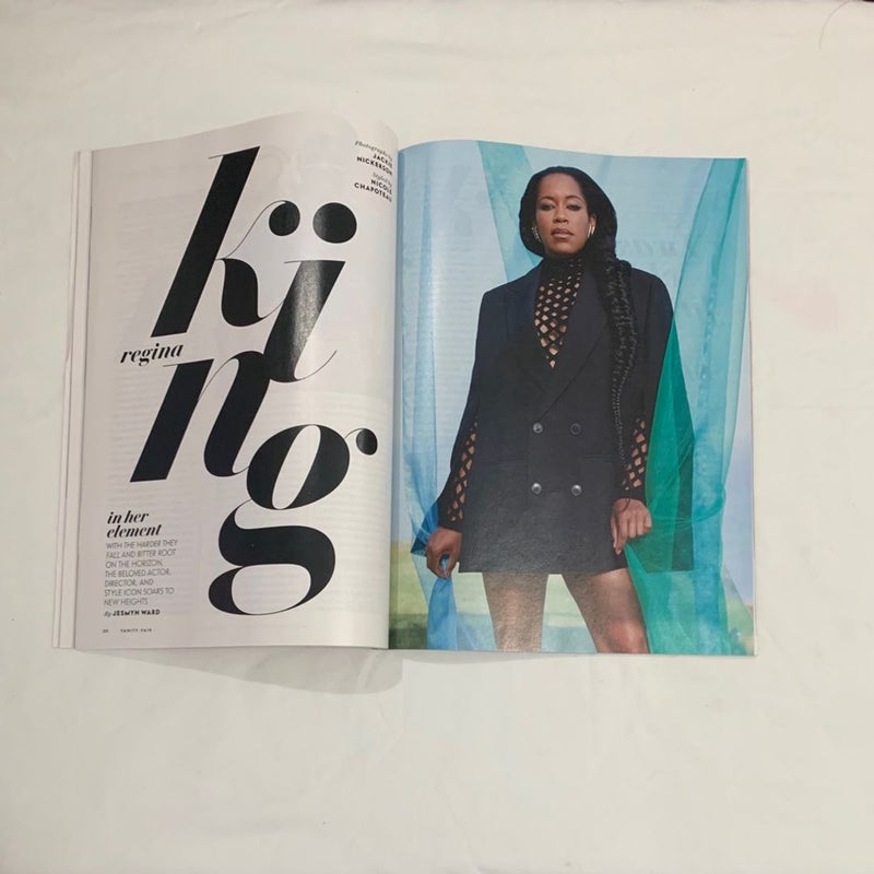 Vanity Fair “Regina King The Power & Glory” October 2021 Magazine 