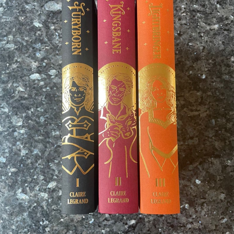 Illumicrate - The Empirium Trilogy by Claire Legrand