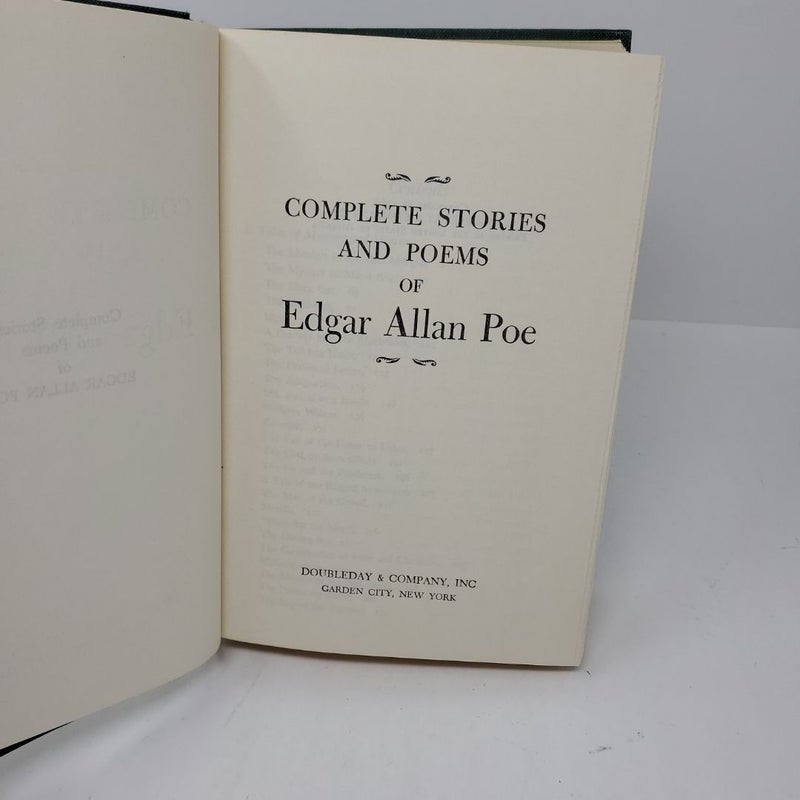 Complete Stories & Poems of Edgar Allen Poe