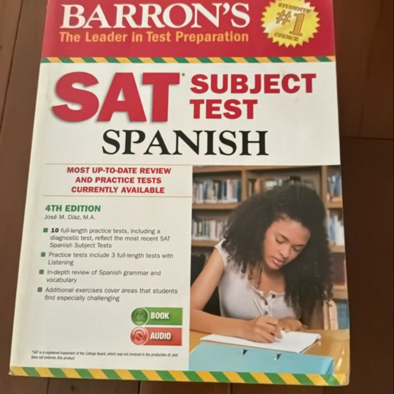 Barron's SAT Subject Test Spanish