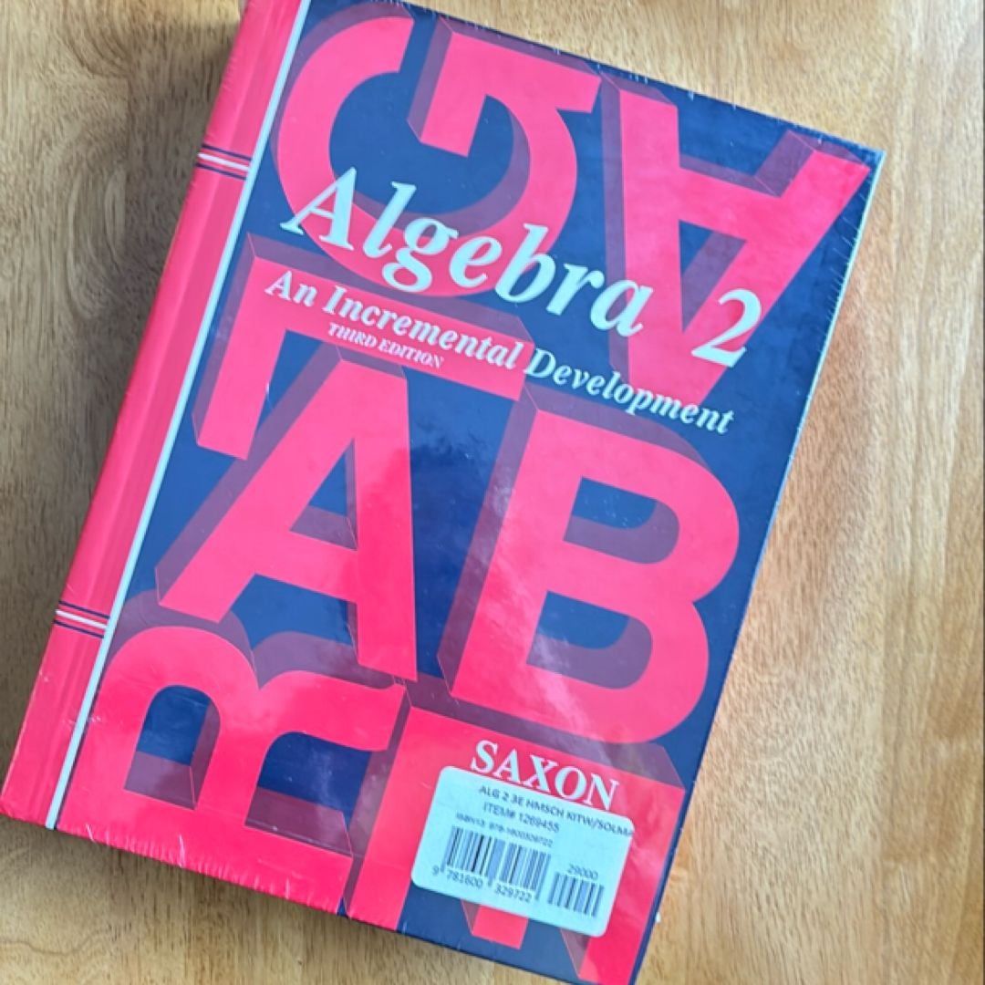 Saxon Algebra 2 Homeschool Kit