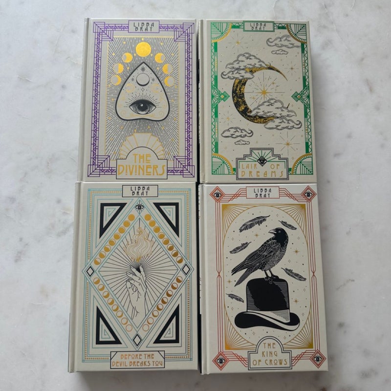 The Diviners 1-4 Books (Bookish Box Special Edition) by Libba Bray