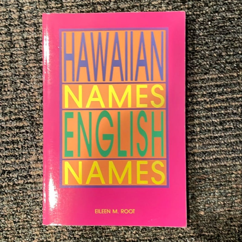 Hawaiian Names - English Names