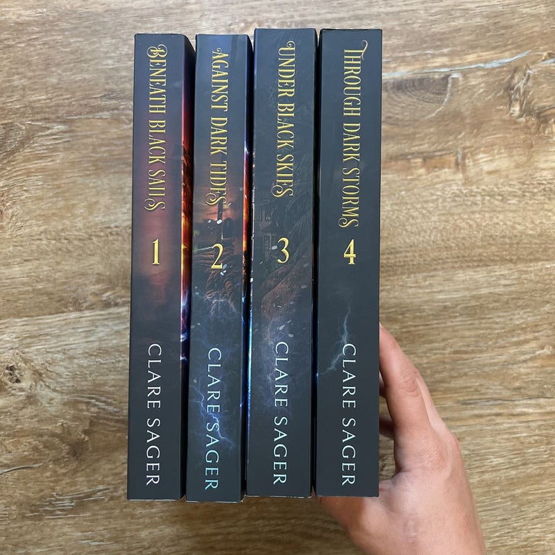 Beneath Black Sails Series (original covers)