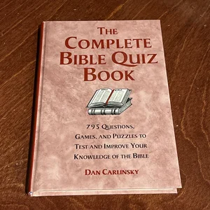 The Complete Bible Quiz Book