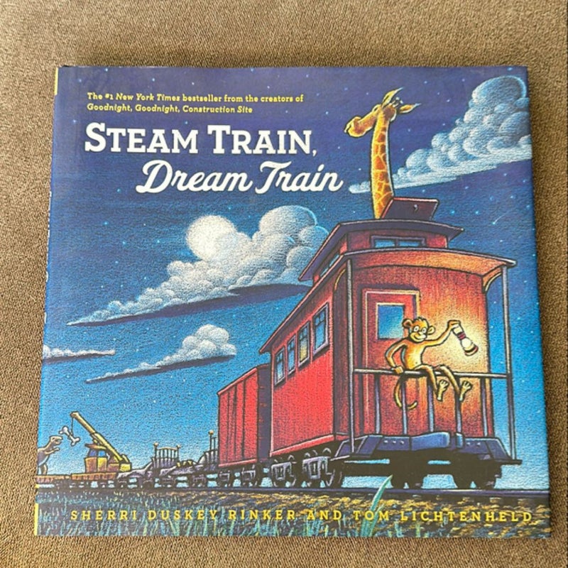 Steam Train, Dream Train (Easy Reader Books, Reading Books for Children)