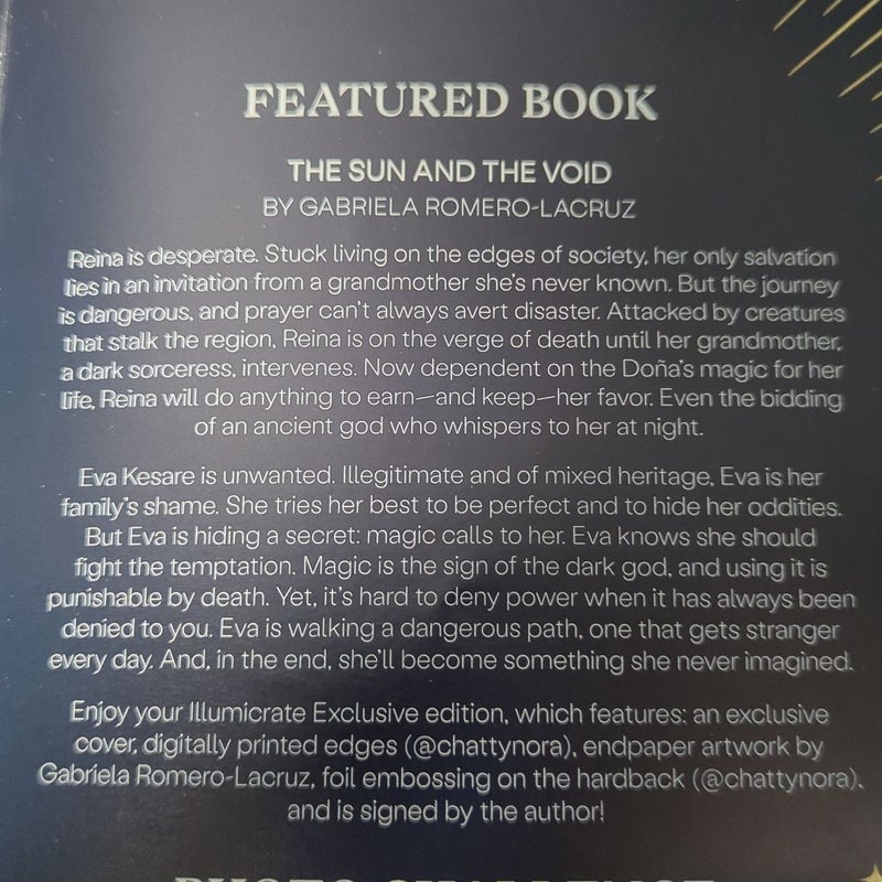 The Sun and the Void - Illumicrate Exclusive - Signed