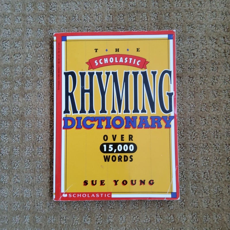 Scholastic Rhyming Dictionary