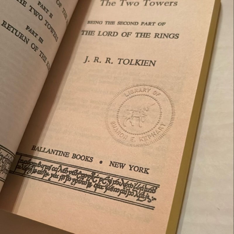 The Two Towers / Return of the King