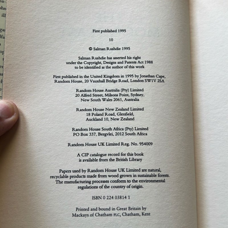 The Moor's Last Sigh (UK Print)
