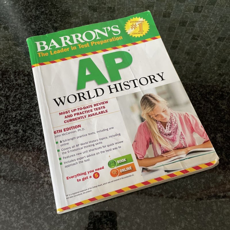 Barron's AP World History, 6th Edition
