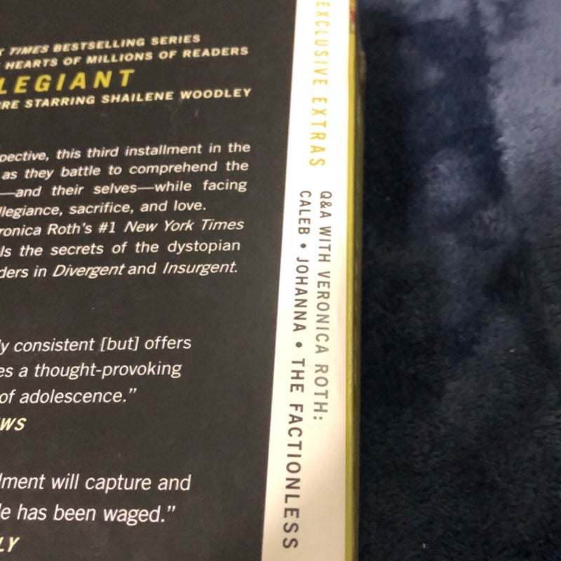 Allegiant Anniversary Edition NEW 